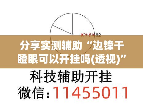 分享实测辅助“边锋干瞪眼可以开挂吗(透视)”开挂辅助脚本+详细开挂安装教程