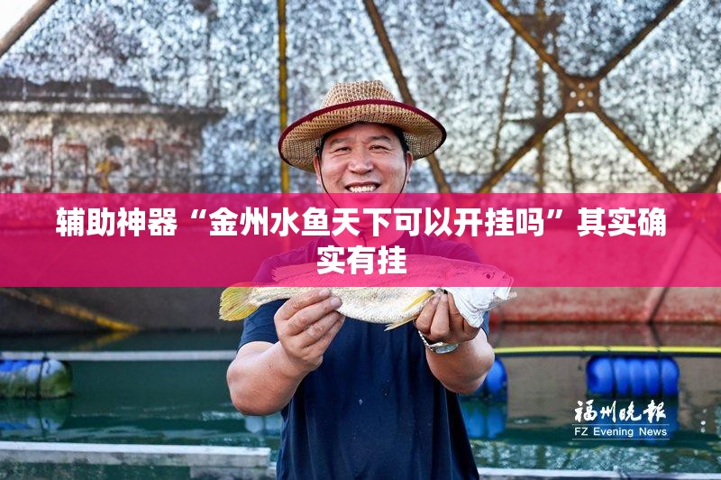 辅助神器“金州水鱼天下可以开挂吗”其实确实有挂