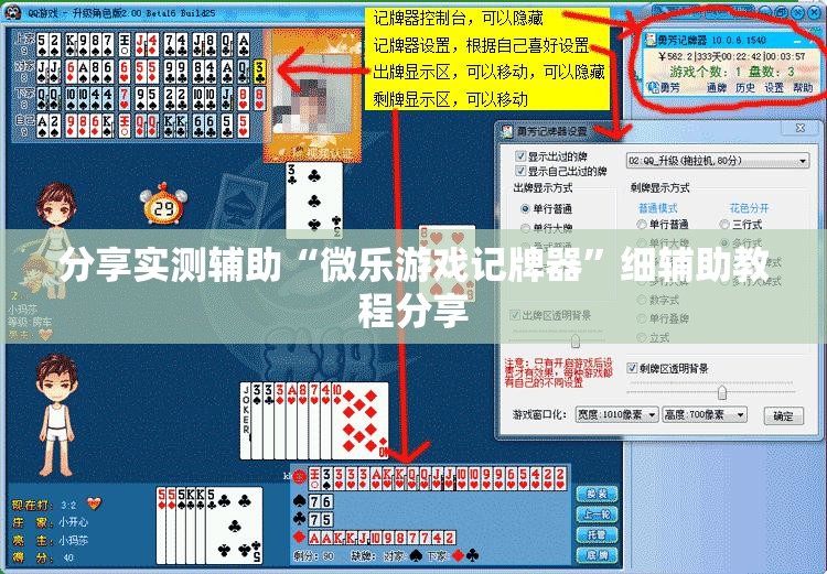 分享实测辅助“微乐游戏记牌器	”细辅助教程分享