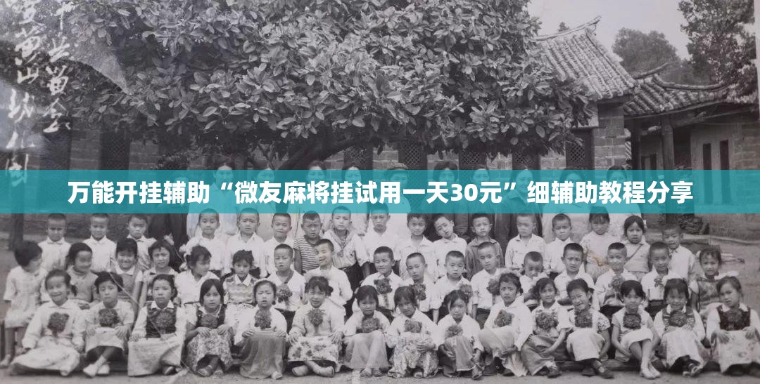 万能开挂辅助“微友麻将挂试用一天30元	”细辅助教程分享