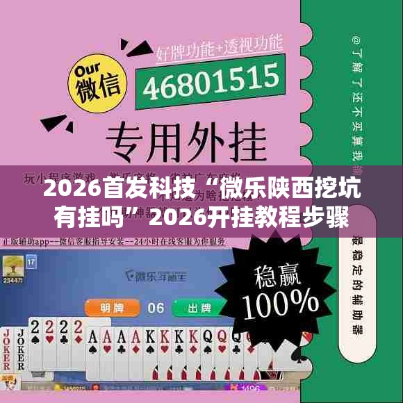 2026首发科技“微乐陕西挖坑有挂吗”2026开挂教程步骤