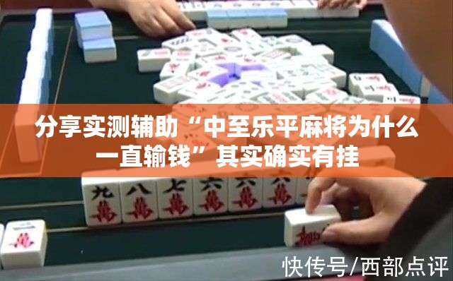 分享实测辅助“中至乐平麻将为什么一直输钱”其实确实有挂