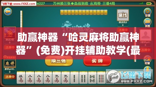 助赢神器“哈灵麻将助赢神器”(免费)开挂辅助教学(最新辅助开挂教程)