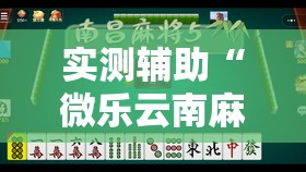 实测辅助“微乐云南麻将可以开挂吗”2026开挂教程步骤
