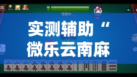 实测辅助“微乐云南麻将可以开挂吗	”2026开挂教程步骤
