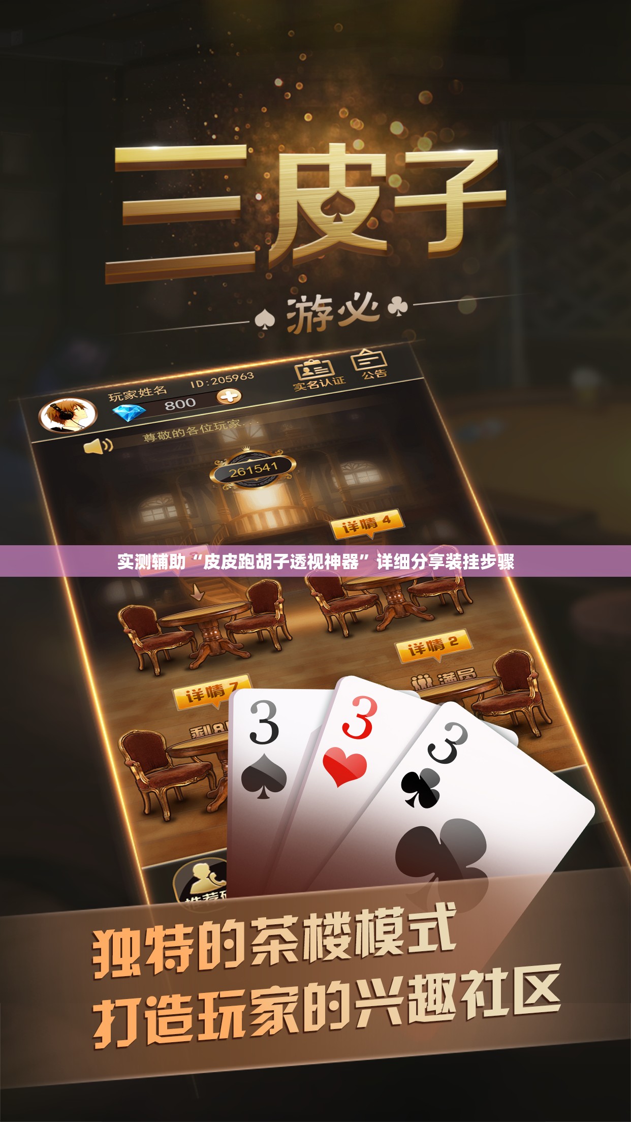 实测辅助“皮皮跑胡子透视神器”详细分享装挂步骤