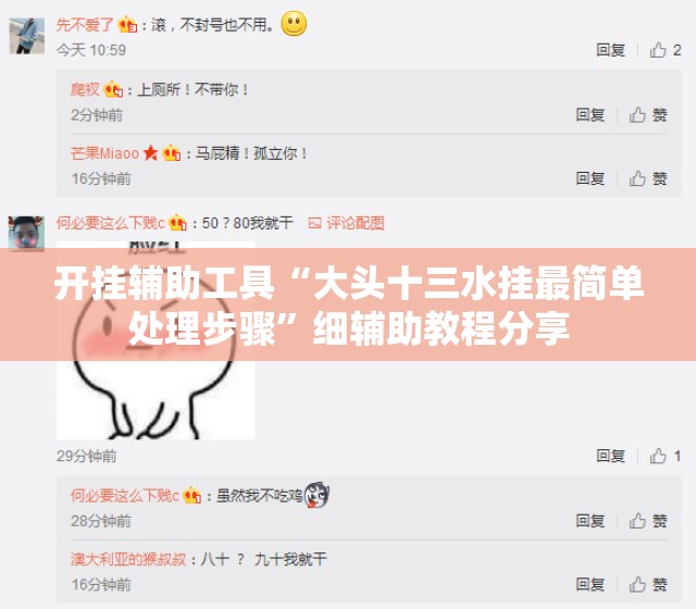开挂辅助工具“大头十三水挂最简单处理步骤”细辅助教程分享