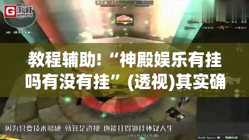教程辅助!“神殿娱乐有挂吗有没有挂”(透视)其实确实有挂