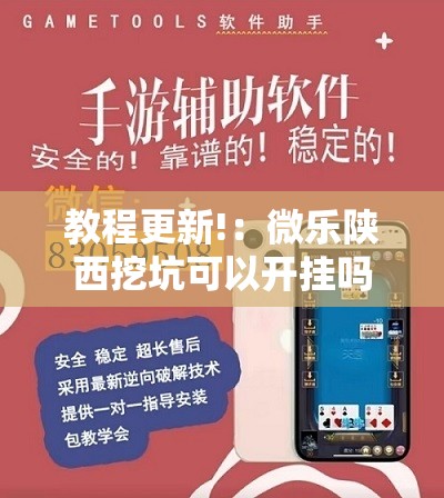 教程更新!：微乐陕西挖坑可以开挂吗	”详细分享装挂步骤