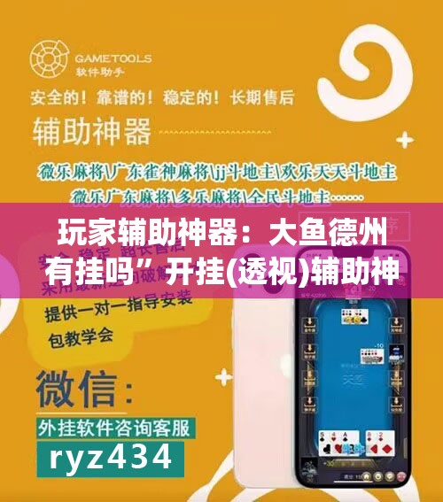 玩家辅助神器：大鱼德州有挂吗”开挂(透视)辅助神器