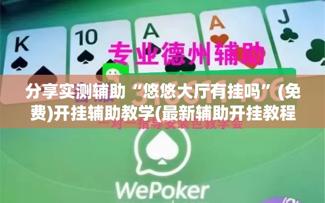 分享实测辅助“悠悠大厅有挂吗”(免费)开挂辅助教学(最新辅助开挂教程)
