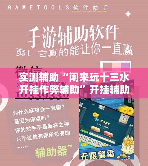 实测辅助“闲来玩十三水开挂作弊辅助”开挂辅助脚本+详细开挂安装教程