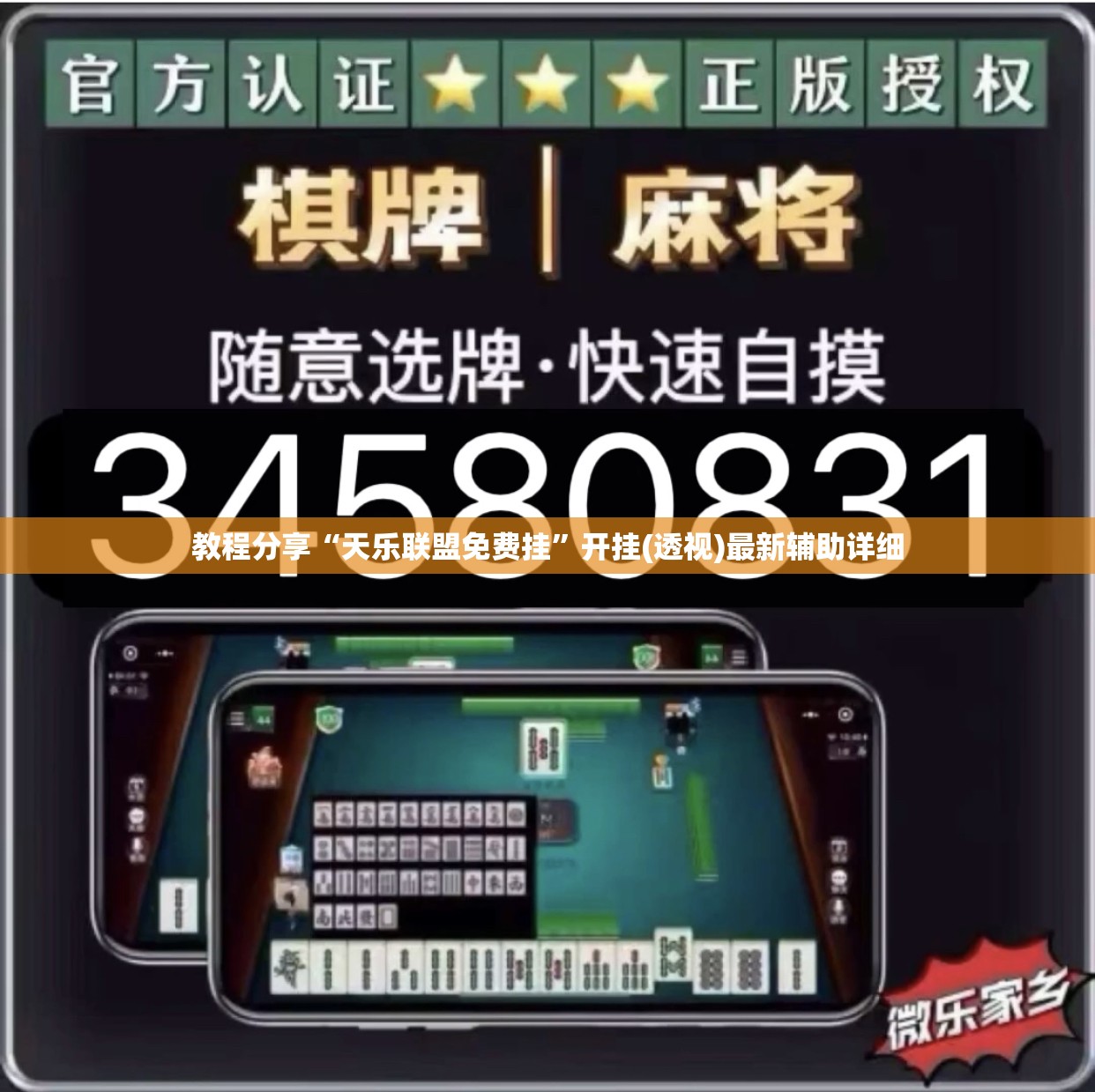 教程分享“天乐联盟免费挂”开挂(透视)最新辅助详细
