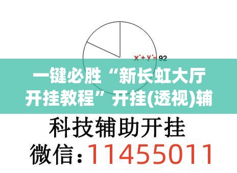一键必胜“新长虹大厅开挂教程”开挂(透视)辅助教程