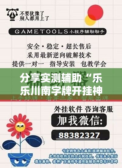 分享实测辅助“乐乐川南字牌开挂神器下载安装	”详细分享装挂步骤