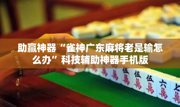 助赢神器“雀神广东麻将老是输怎么办”科技辅助神器手机版