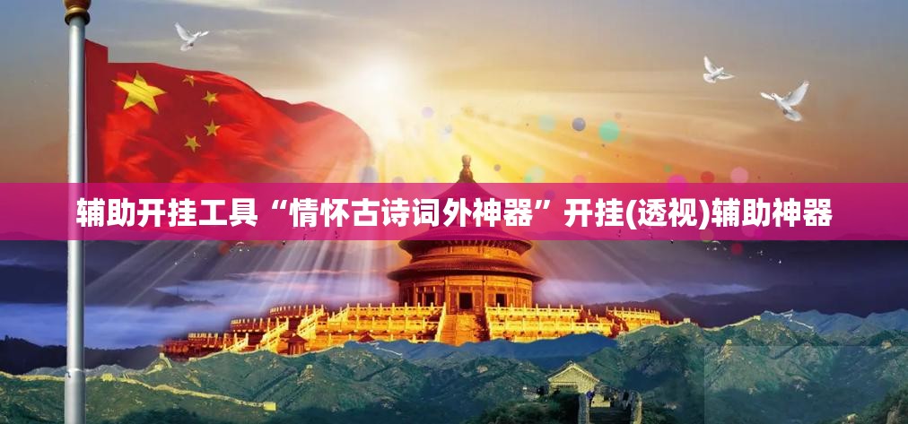 辅助开挂工具“情怀古诗词外神器”开挂(透视)辅助神器