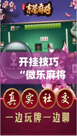 开挂技巧“微乐麻将破解器	”(辅助神器)开挂详细教程