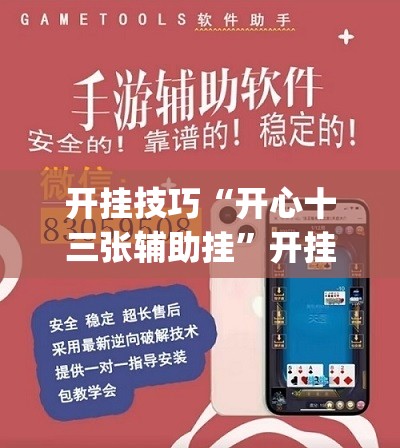 开挂技巧“开心十三张辅助挂”开挂(透视)辅助教程