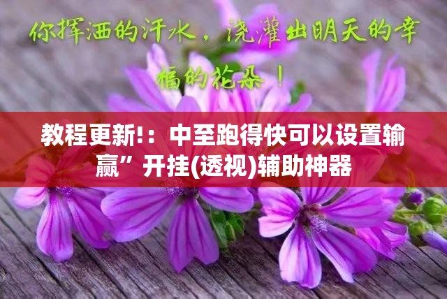 教程更新!：中至跑得快可以设置输赢”开挂(透视)辅助神器