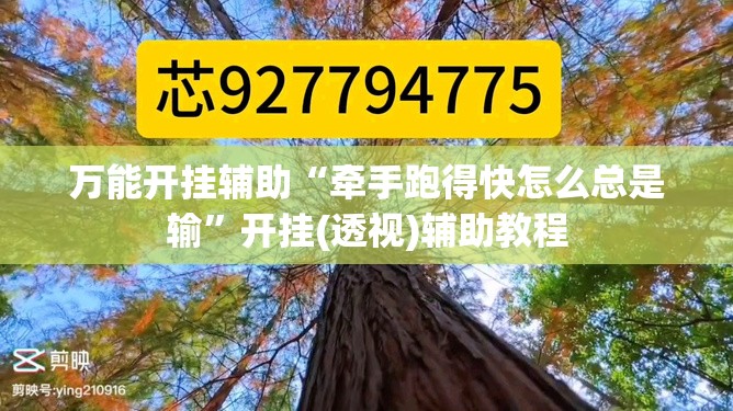 万能开挂辅助“牵手跑得快怎么总是输”开挂(透视)辅助教程