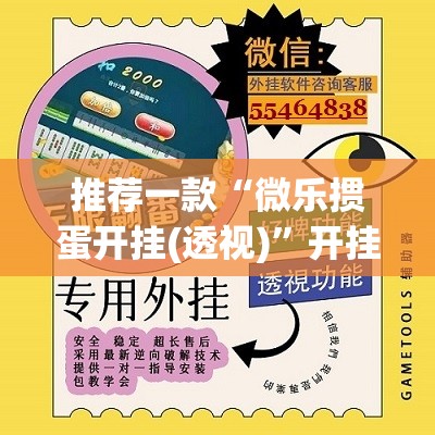 推荐一款“微乐掼蛋开挂(透视)	”开挂辅助脚本+详细开挂安装教程