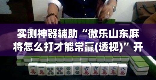 实测神器辅助“微乐山东麻将怎么打才能常赢(透视)	”开挂辅助脚本+详细开挂安装教程