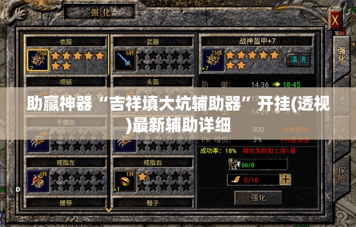 助赢神器“吉祥填大坑辅助器	”开挂(透视)最新辅助详细