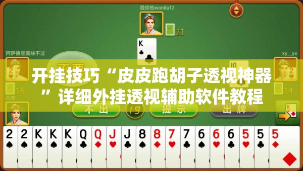 开挂技巧“皮皮跑胡子透视神器”详细外挂透视辅助软件教程
