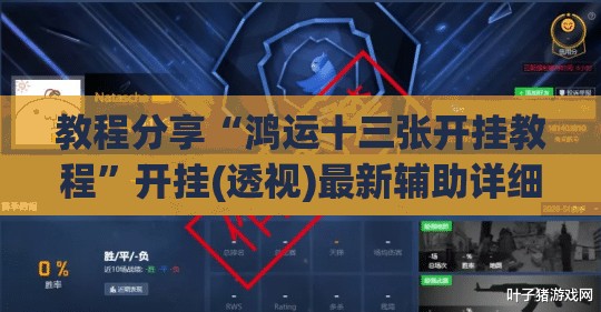教程分享“鸿运十三张开挂教程	”开挂(透视)最新辅助详细