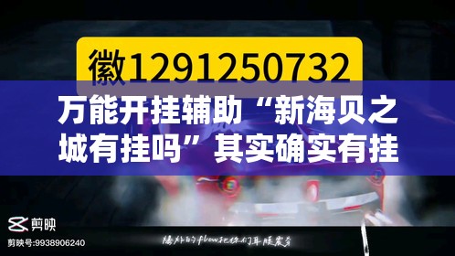 万能开挂辅助“新海贝之城有挂吗”其实确实有挂