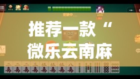 推荐一款“微乐云南麻将小程序必赢神器免费安装”开挂(透视)辅助神器