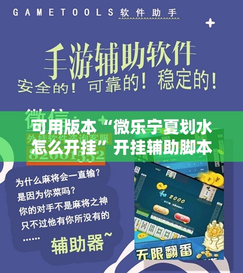 可用版本“微乐宁夏划水怎么开挂”开挂辅助脚本+详细开挂安装教程