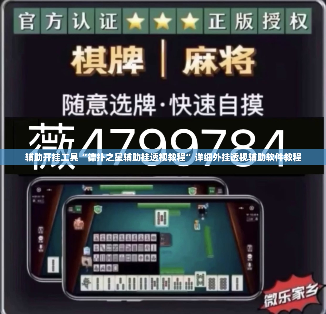 辅助开挂工具“德扑之星辅助挂透视教程	”详细外挂透视辅助软件教程